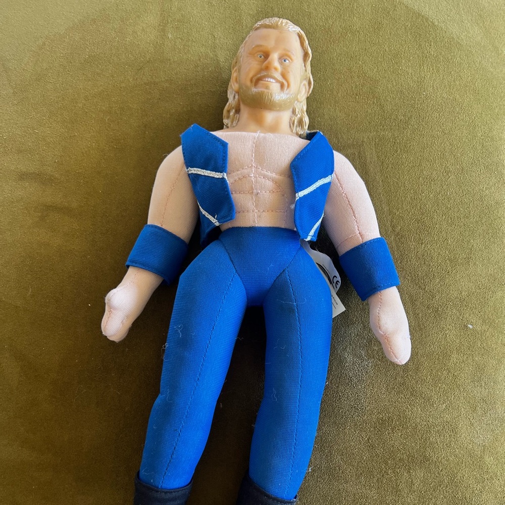 Vintage 1999 New 14” W/tag Diamond Dallas Page Doll World Championship Wrestling